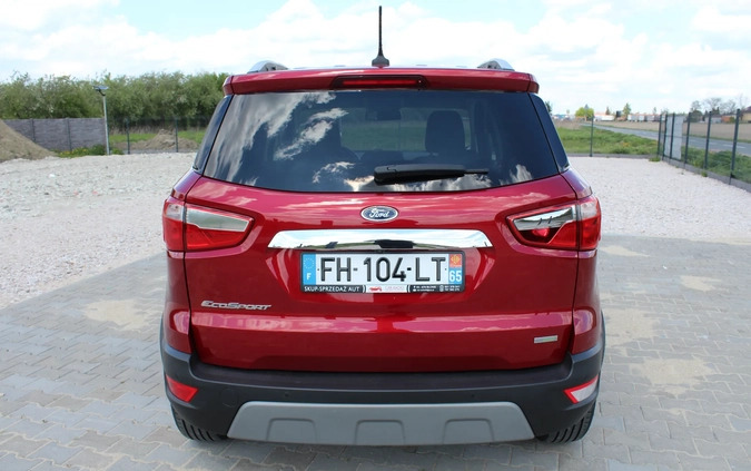 Ford EcoSport cena 55900 przebieg: 65419, rok produkcji 2019 z Lubań małe 352